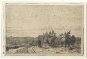 Vista del Schenkweg desde el Koepel de Jan Weissenbruch