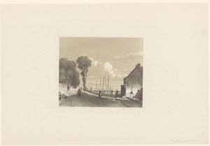 Vista del Veerweg en Culemborg de Jan Weissenbruch