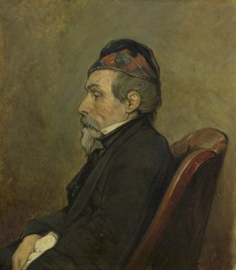 Retrato de Johan-Hendrick-Louis Meyer, pintor marino
