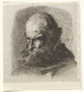 estudio de un anciano de Jan Weissenbruch