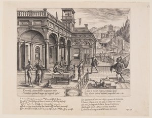 Dorica, de Theatrum Vitae Humanae (Las Edades del Hombre) de Jan Wierix