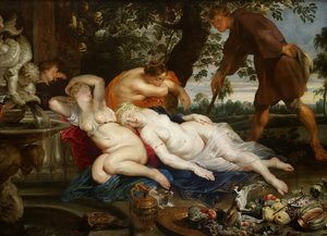 Cimón e Ifigenia de Jan Wildens