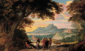 José vendido por sus hermanos de Jan Wildens