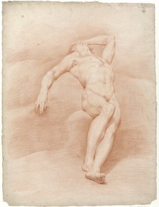 Desnudo masculino recostado de Jan Willem Pieneman
