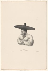Retrato de un comerciante coreano Koorai / Un comerciante / Ein Kaufmann (título sobre objeto)
