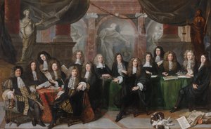 Miembros del magistrado de La Haya de Jan de Baen