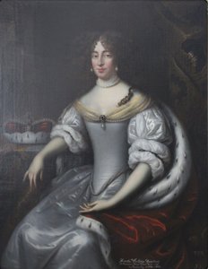 Retrato de Dorotea de Brandeburgo, nacida en Schleswig-Holstein-Sonderburg-Glücksburg (1636-1689) de Jan de Baen