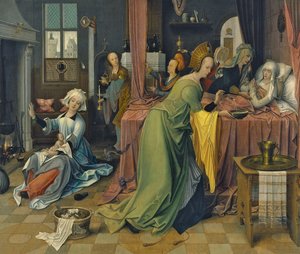 El nacimiento de la Virgen