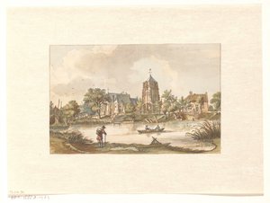 Vista de Acquoy en el río Linge