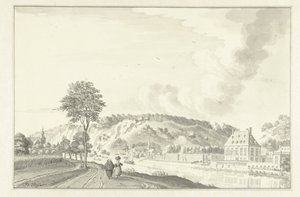 Castillo Daff, junto al Mosa, sobre Namur de Jan de Beijer