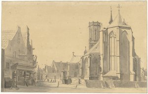 Iglesia de Santa Aldegonda en Emmerik de Jan de Beijer