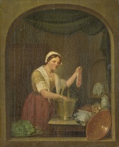 La criada de la cocina de Jan de Ruyter