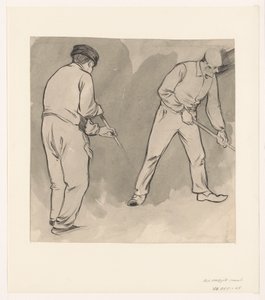 dos trabajadores de Jan de Waardt