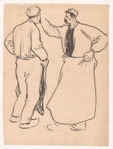 Dos estudios de un hombre de Jan de Waardt