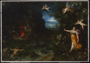 Alegoría de la vida, o El sueño de Rafael, 1595
