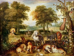 Paraíso en la Tierra de Jan the Elder Brueghel