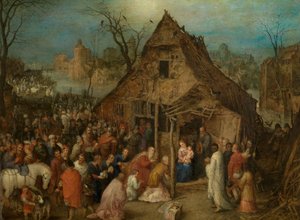 Adoración de los Reyes Magos de Jan the Elder Brueghel