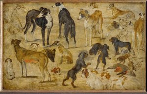 Estudios de animales de Jan the Elder Brueghel
