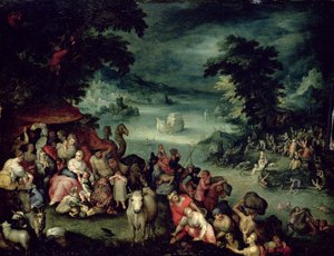 El gran diluvio de Jan the Elder copy Brueghel