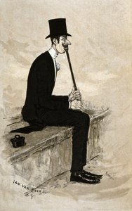 Un hombre de la sociedad parisina de Jan van Beers