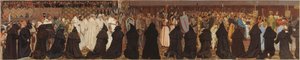 El funeral de Carlos el Bueno, en Brujas, el 22 de abril de 1127 de Jan van Beers