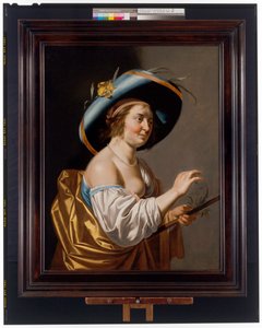 Semifigura Retrato de un pastor de Jan van Bijlert or Bylert