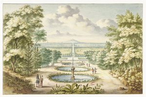 Anfiteatro de Kleve, visto desde el norte de Jan van Call (I)