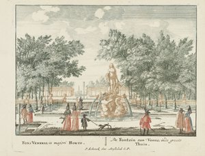 La fuente de Venus en el jardín principal del Palacio Het Loo
Gesichte van het Wijdvermaarde Loo als andere vorstelijke Huisen (título de la serie)
Admirandorum quadruplex spectaculum (título de la serie) de Jan van Call (I)