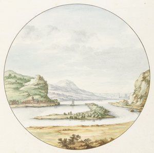 Vista del Rin en Hammerstein de Jan van Call (I)