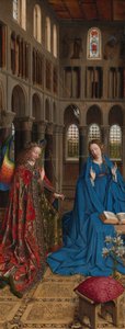 La Anunciación de Jan van Eyck