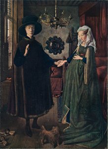 El Retrato Arnolfini, 1434, 1904 de Jan van Eyck