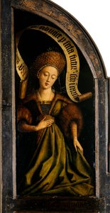 El Retablo de Gante. Adoración del Cordero Místico: Sibila Cumea de Jan van Eyck