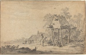 Paisaje fluvial de Jan van Goyen