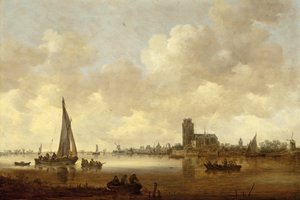 Vista de Dordrecht de Jan van Goyen