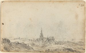 Vista de Scheveningen [recto] de Jan van Goyen