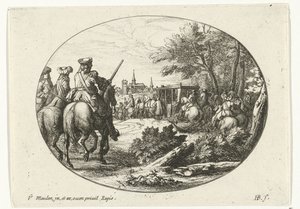 Asedio de una ciudad Escenas militares de la vida de Luis XIV, rey de Francia (título de la serie) de Jan van Huchtenburg