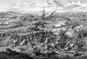 La batalla de Hochstadt, Baviera, 13 de agosto de 1704, 1903 de Jan van Huchtenburg