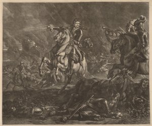 Un general a caballo (Carlos de Lorena) de Jan van Huchtenburgh