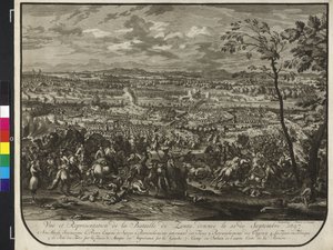 Batalla de Zenta de Jan van Huchtenburgh