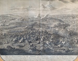 La batalla de Höchstädt el 13 de agosto de 1704 de Jan van Huchtenburgh