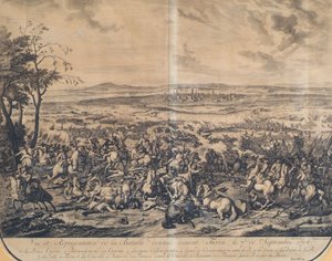 La batalla de Turín el 7 de septiembre de 1706