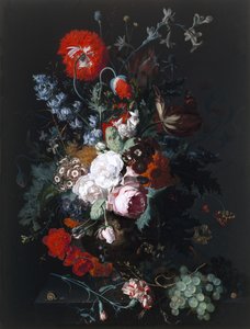 Bodegón de flores y frutas, c.1715 de Jan van Huysum