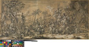 Glorificación de Minerva de Jan van Orley