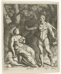 Céfalo en Procris de Jan van Ossenbeeck