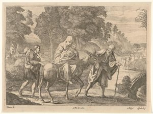 Vuelo a Egipto de Jan van Ossenbeeck