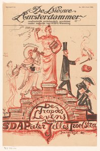Portada de: "De Nieuwe Amsterdammer", 18 de junio de 1918
SDAPieter Jelles Troelstra