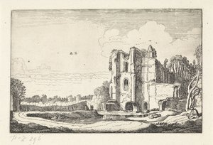 Ruinas del castillo de Brederode kasteel Paisajes (título de la serie) Amenissimae aliquot requculae (título de la serie)