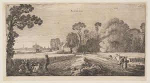 Agosto, de Los doce meses del año de Jan van de Velde II