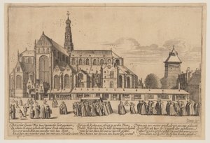 Iglesia de San Bavón en Haarlem de Jan van de Velde II