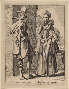 Dos figuras en traje